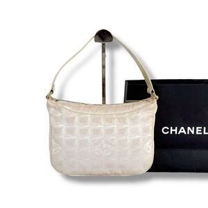 Chanel New Travel Line Mini Handbag Accessory Pouch One Shoulder Bag Nylon